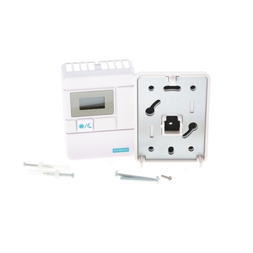 Siemens building technology 540-680fb white room temp sensor w/ setpoint & override