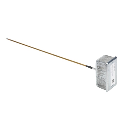 Siemens 544-343-18 duct temperature sensor, pt rtd, 1k ohm, 18" rigid probe