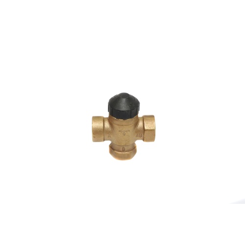 Siemens 599-00234 3-way zone valve assembly, 1/2" npt, 120vac, 4. 0 cv, brass
