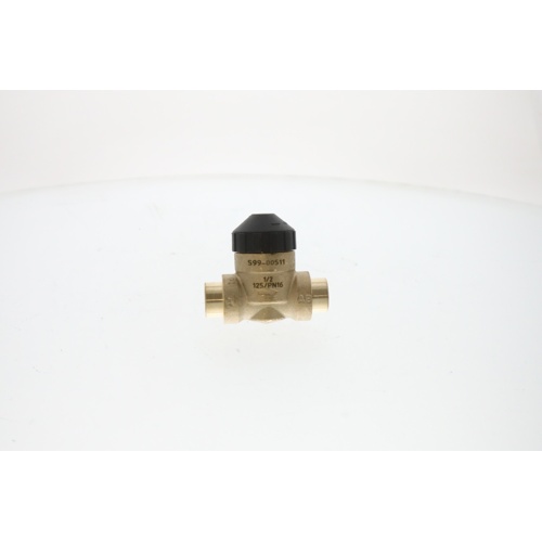 Siemens 599-00511 zone valve assembly, 2-way, 1/2" sweat, 120vac, 2. 5 cv