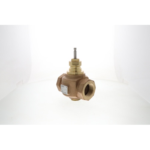 Siemens 599-03115 globe valve, 2-way n/o, 1-1/2" npt, 25 cv, bronze/ss