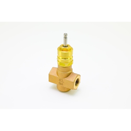 Siemens building technology 599-03166 globe valve, 2-way no, 3/4" npt, 6. 3 cv