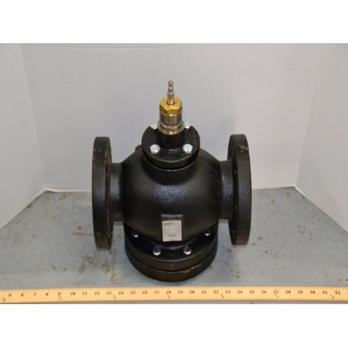 Siemens building technology 599-05931 globe valve, 2-way nc, 3" flange, 100 cv, ansi 250