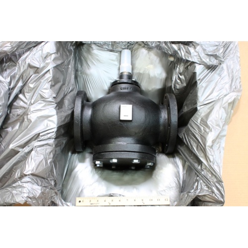 Siemens 599-05972 globe valve, 2-way nc, 4" flange, 160 cv, ansi 125