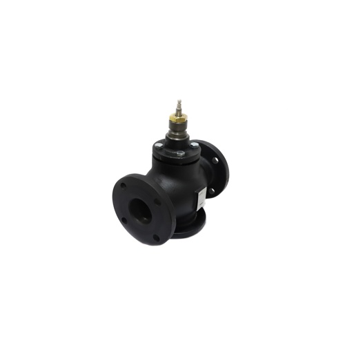 Siemens 599-06160 globe valve, 3-way mixing, 2-1/2", flange, 63 cv, ansi 125