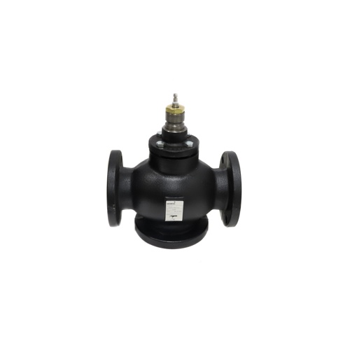 Siemens 599-06161 globe valve, 3-way mixing, 3" flange, 100 cv, ansi 125
