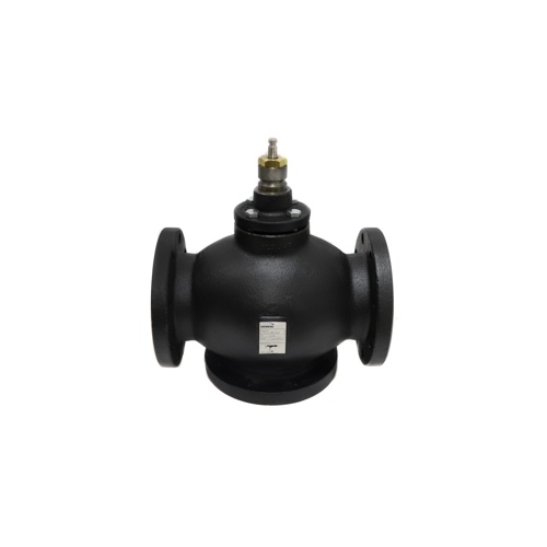 Siemens 599-06162 globe valve, 3-way mixing, 4" flange, 160 cv, ansi 125
