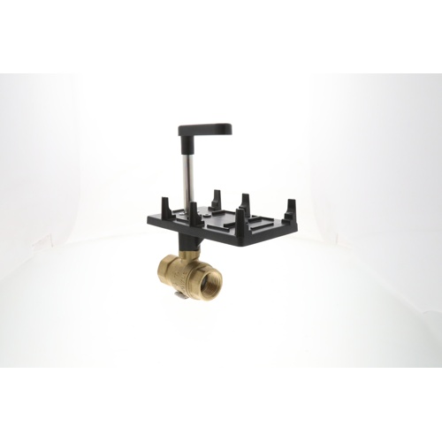 Siemens 599-10313 ball valve, 1" npt, 16 cv, two-way equal percentage, brass