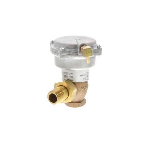 Siemens building technology 656-0017 1/2" angle pneumatic valve 3-8 psi n. O.