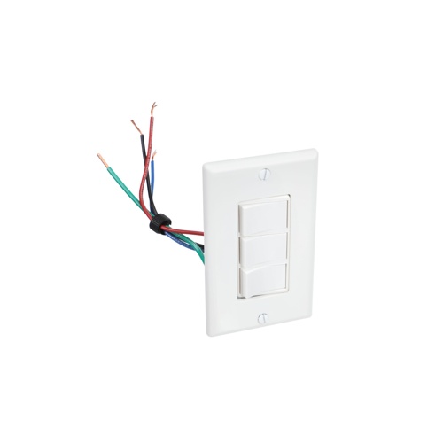 Panasonic ventilation fv-wcsw41-w ecoswitch 4-function rocker switch, white