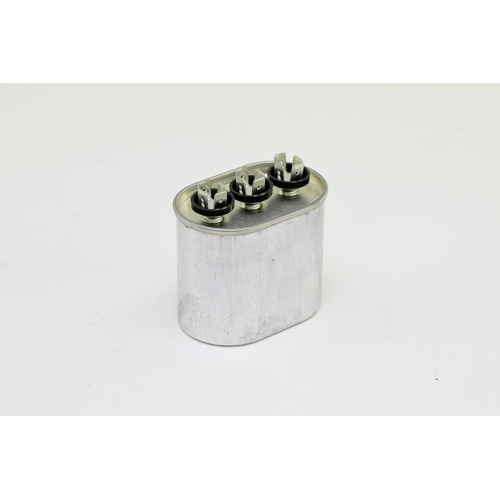 Rheem-ruud 43-25135-16 30/3 mfd 370vac oval dual run capacitor