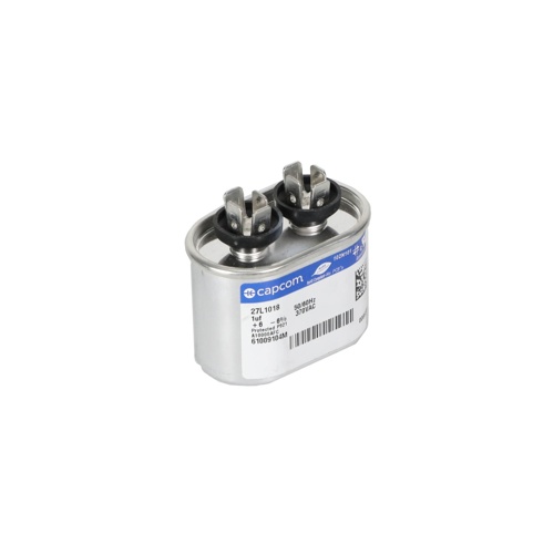 Rheem-ruud pd439105 single oval run capacitor 1 uf 370 vac