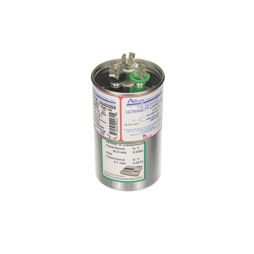 Rheem-ruud usa2220b amrad 60/5 mfd 440v dual round run capacitor