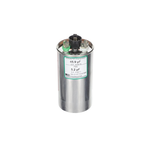 Rheem-ruud usa2236 dual round capacitor 45/5 uf 440 vac