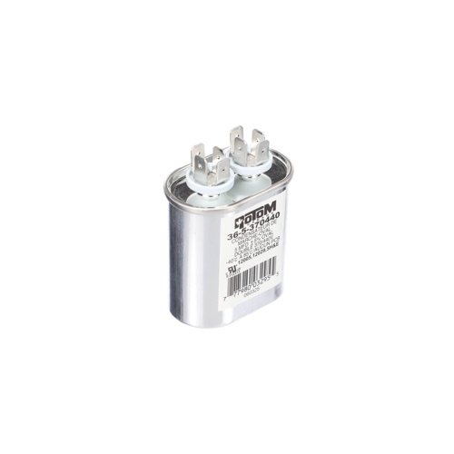 Rotom motor 36-5-370440 oval run capacitor 5 mfd 370/440v