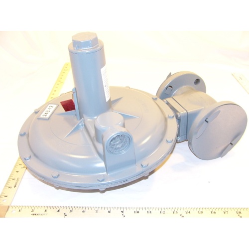 Sensus 243-12-2f 2" flanged gas pressure regulator 3/4" orifice 6-14"wc