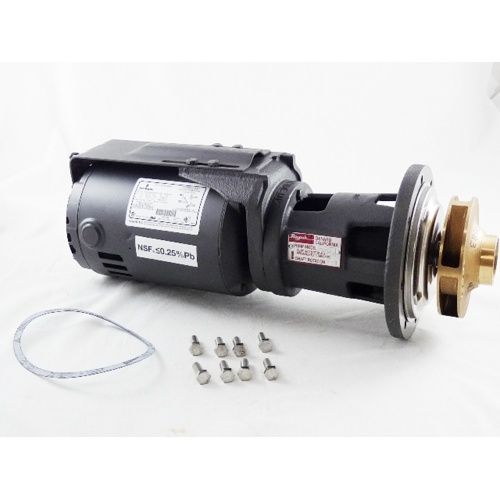 Raypak 004845f 1/2 hp taco header circulator pump with 4. 7" impeller