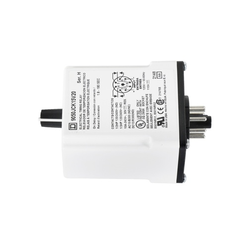 Schneider electric (square d) 9050jck15v20 120v 1. 8-180 sec plug-in timer