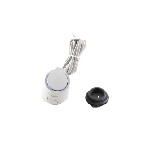 Spartan valves me1708 24v normally closed right angle fail-stem-down actuator