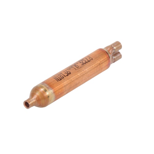 True manufacturing 925928 drier 4. 5"l spun copper