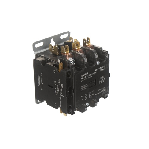 Trane ctr03145 3-pole contactor 50 fla 600v spst