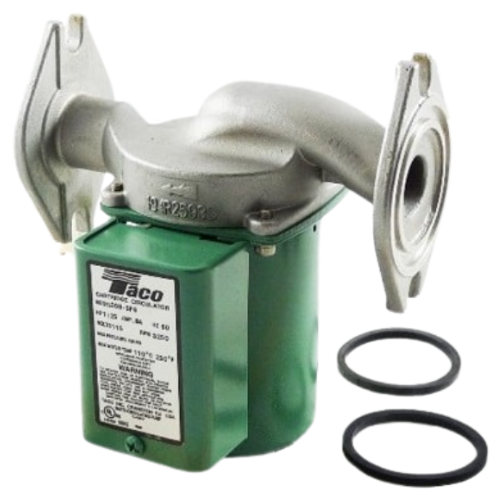 Taco comfort solutions 008-sf6 1/25hp 115v 3250rpm ss circulator pump