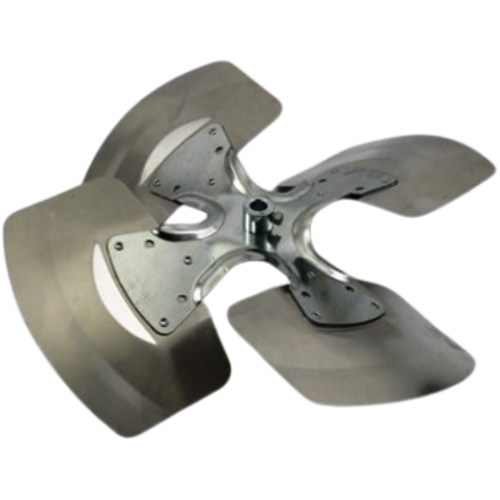 Reznor 195649 16" dia, 28° pitch, 4-blade, ccw, 1/2" bore fan blade