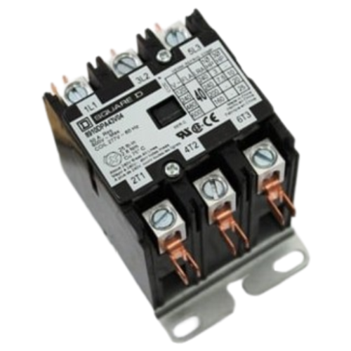Schneider electric (square d) 8910dpa43v04 3p 40a 277v dp contactor