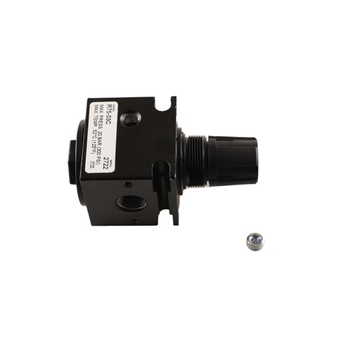 Watts r75-03c 3/8" air regulator 0-125 psi out / 300 psi max inlet
