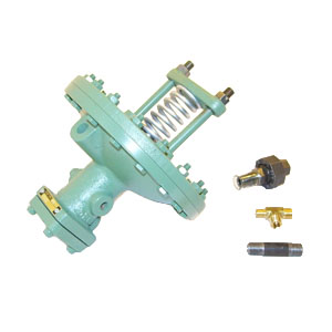 Spence engineering d5 pilot 1-10# spring regulator cast iron