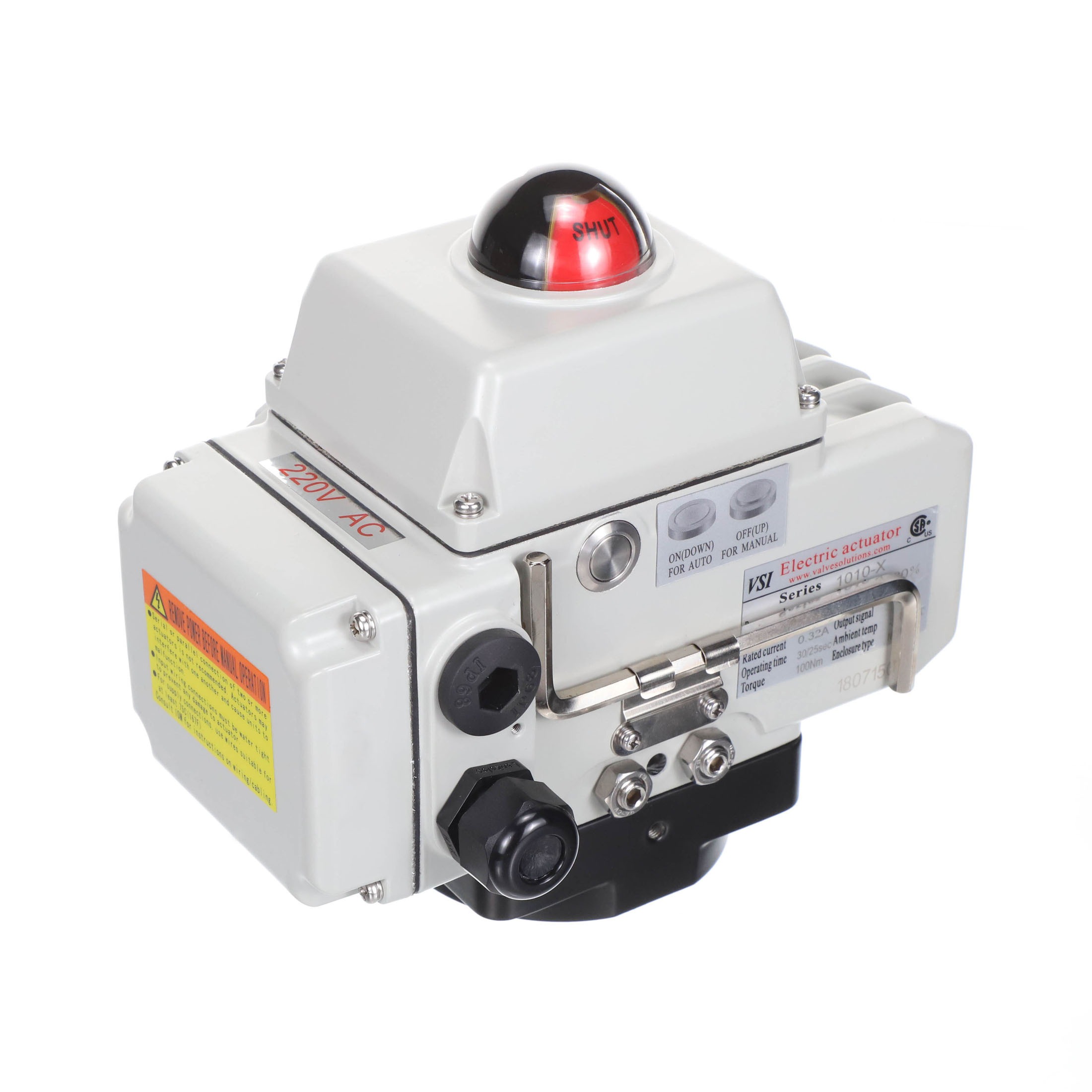 Kele 1010-x-220vac quarter turn electric actuator
