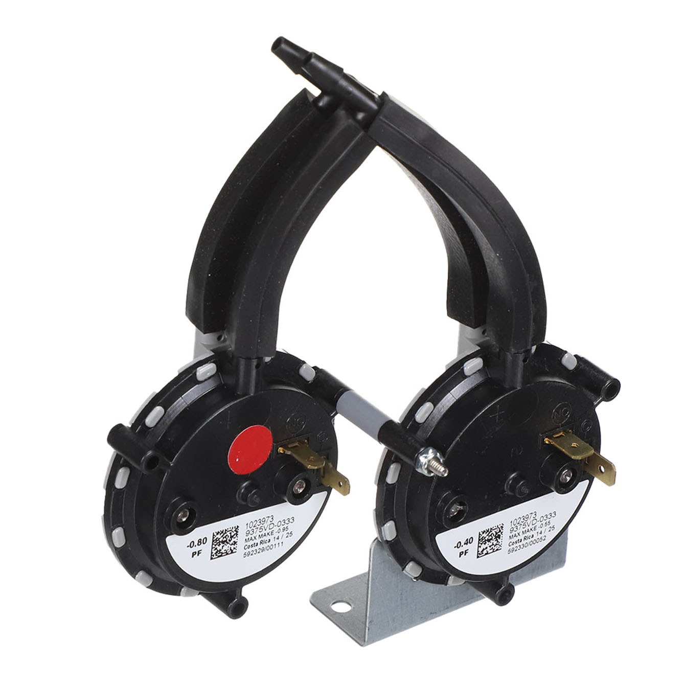 Nordyne 1023973r dual pressure switch. 80/. 40