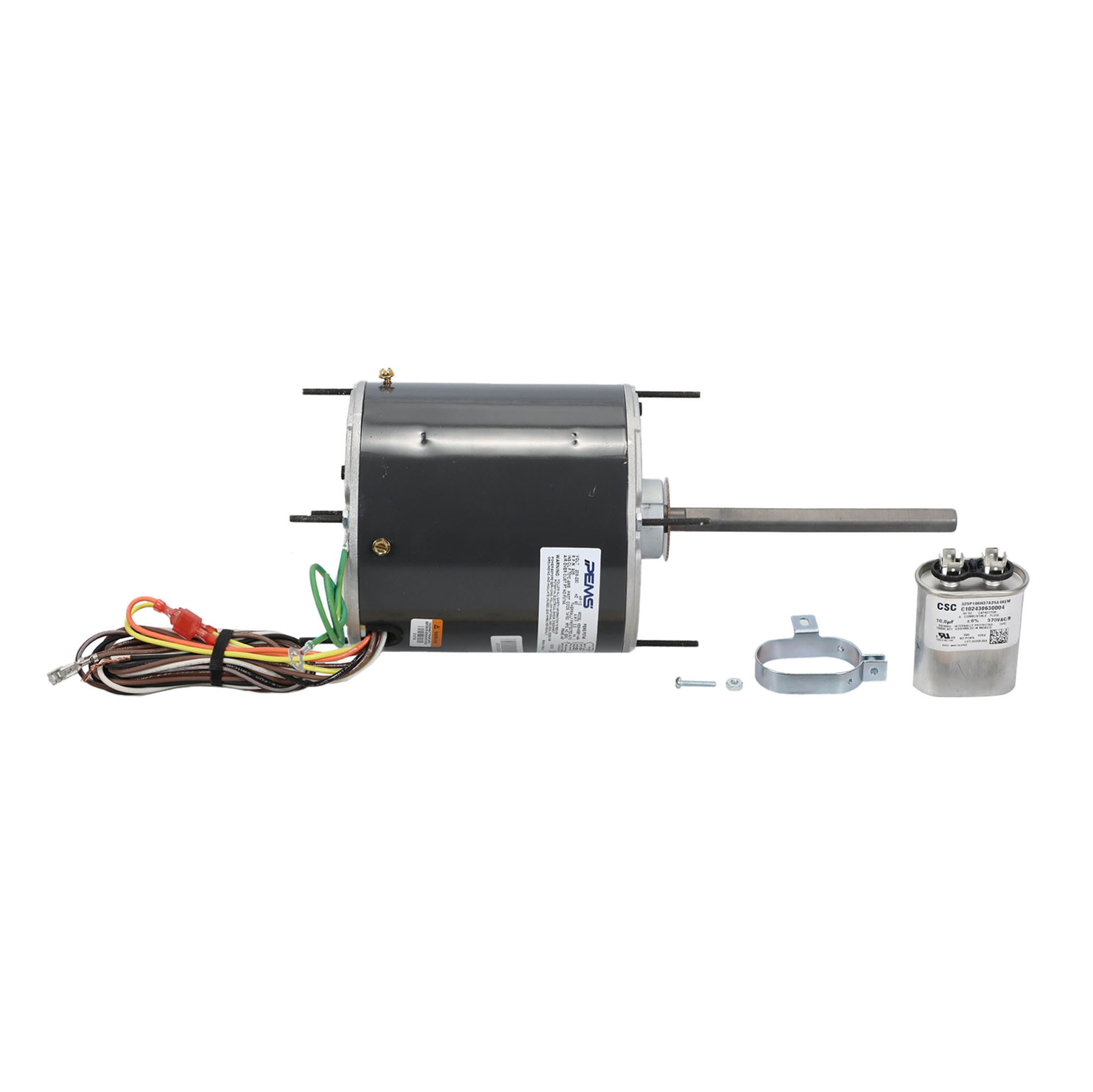 Pems p3746 208-230v 1ph 1/2 hp 825 rpm hvac replacement motor