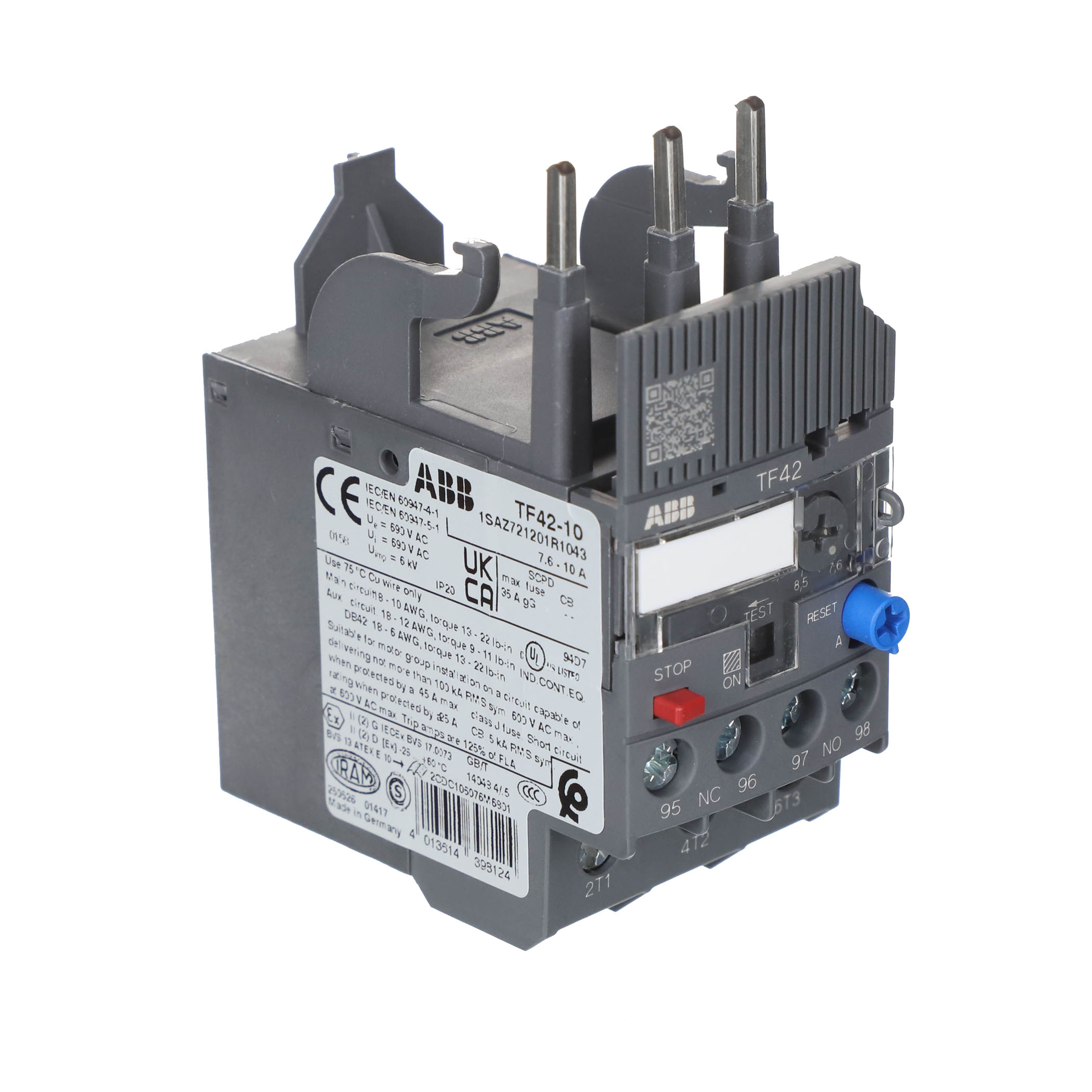 Reznor 1036935r overload replacement part