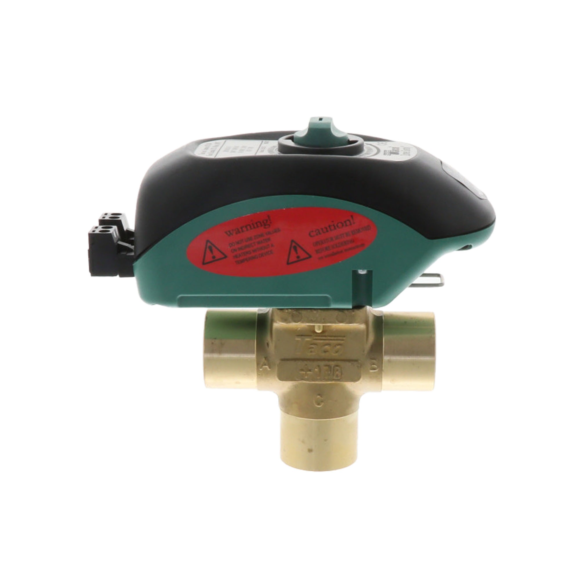 Taco comfort solutions z075c3-2 3/4" swt 3-way 24v sentry zone valve