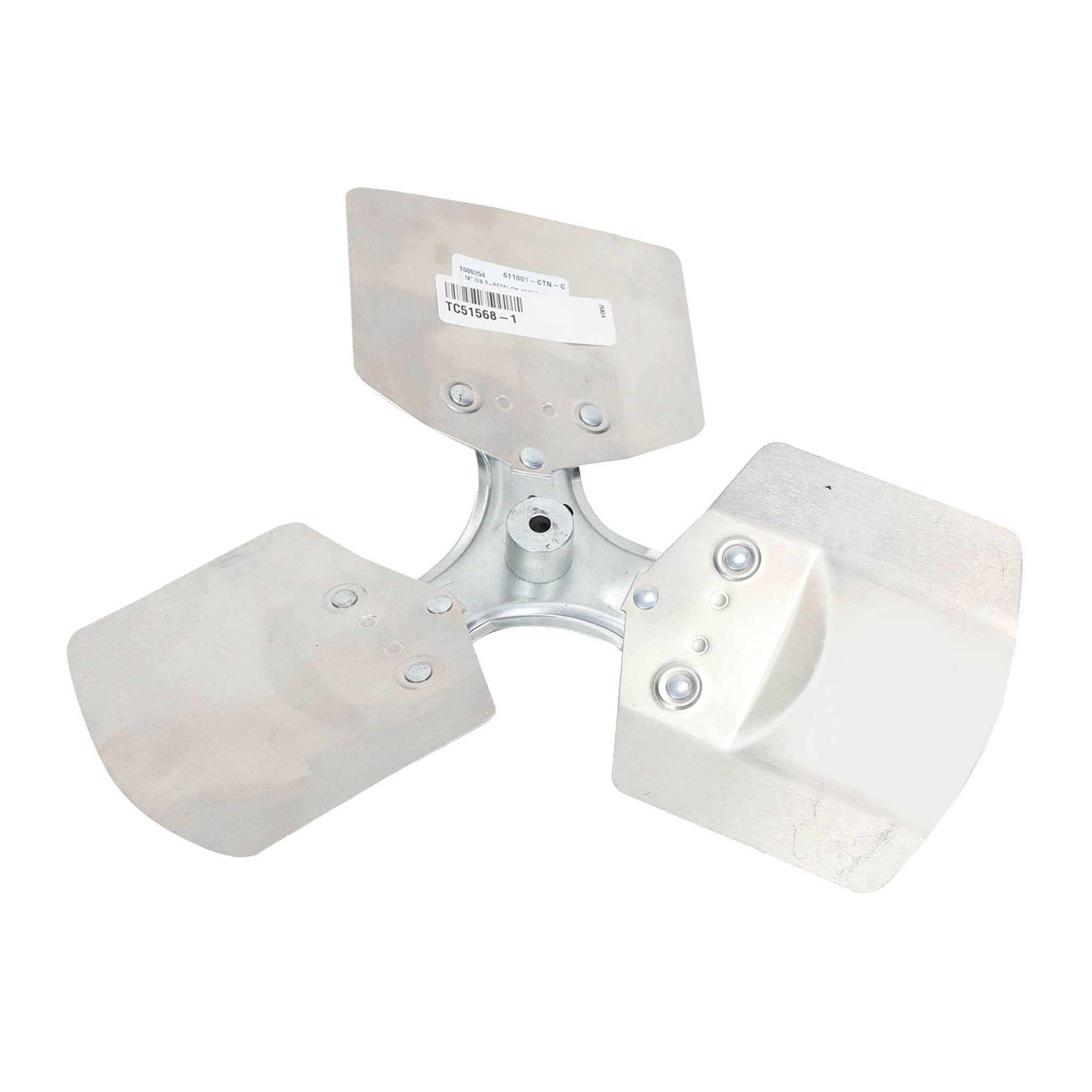Tecumseh 51568-1 14" 3-blade clockwise condenser fan blade