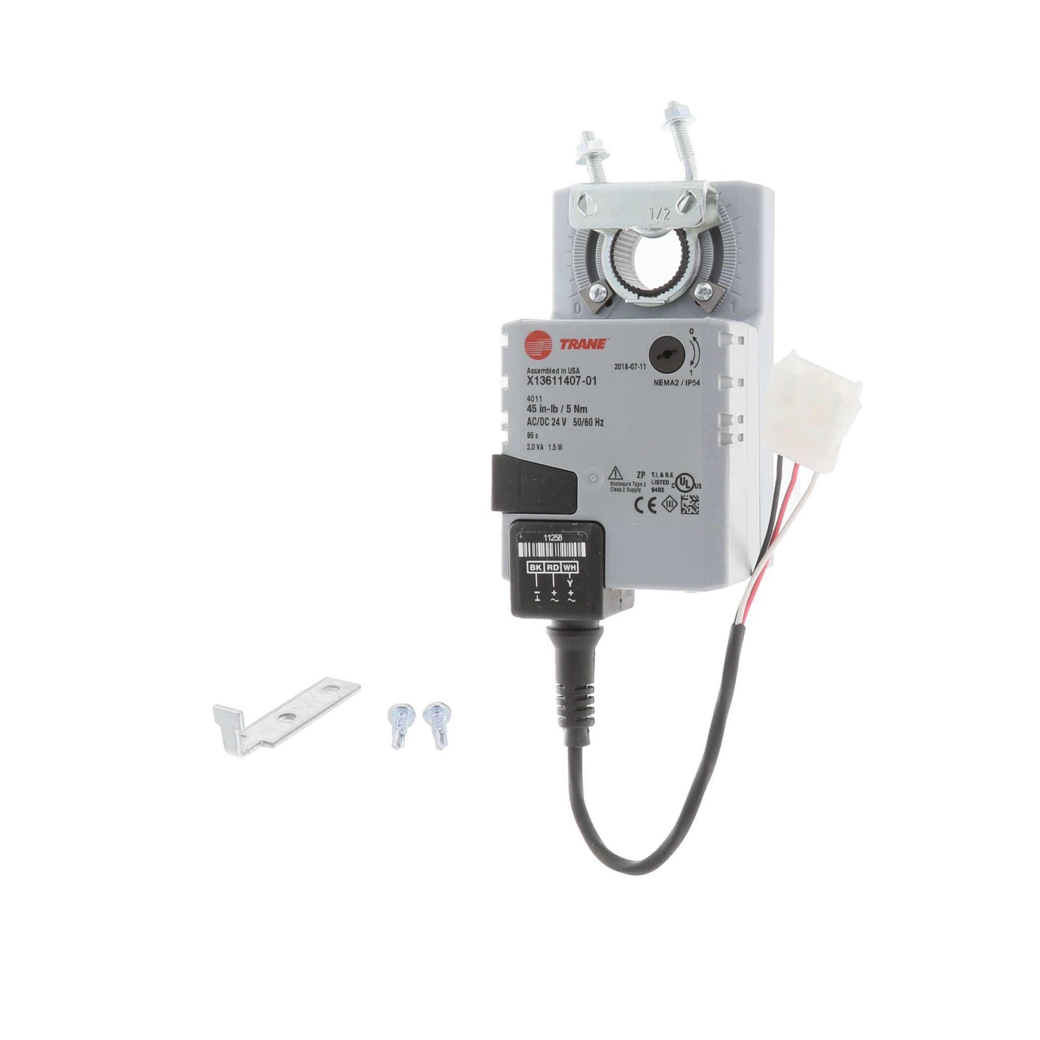 Trane act0495 rotary damper actuator