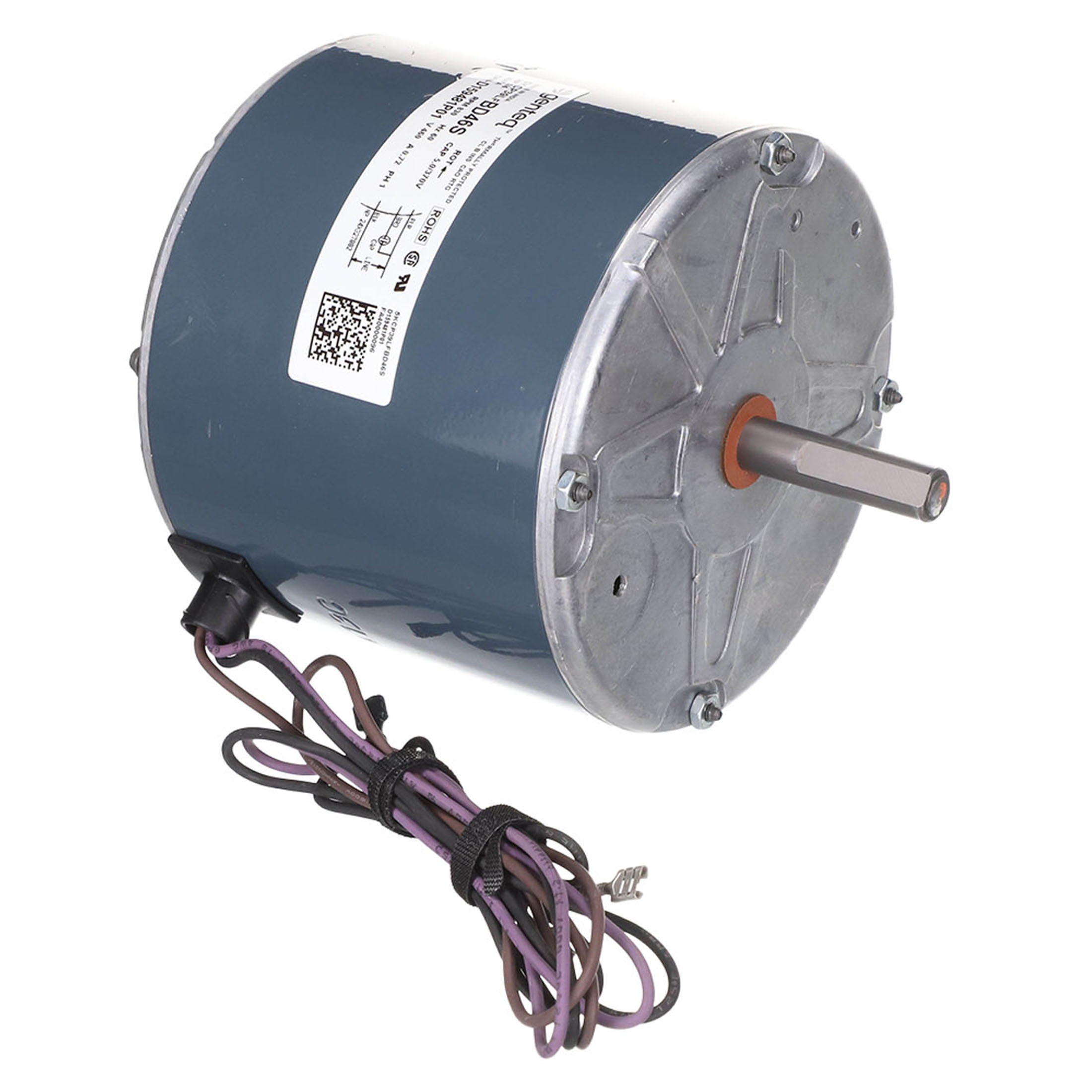 Trane mot17602 1/4hp 460/60/1 830rpm 48f psc motor