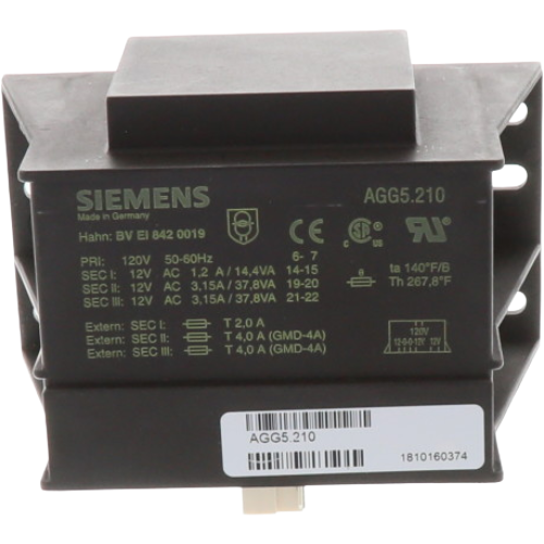 Agg5. 210 siemens combustion transformers jackson systems 34705